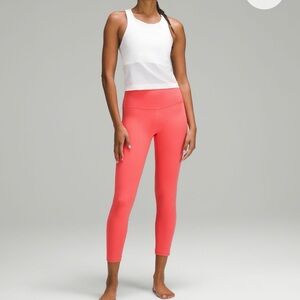 LULULEMON ALIGN PALE RASPBERRY 25” WITH POCKETS